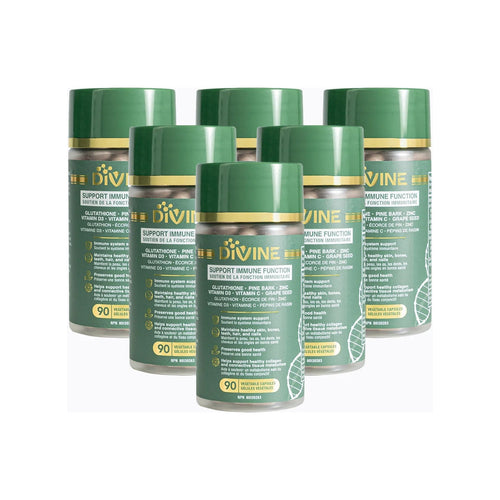 Divine Immune Support Supplement — 6 Bottles