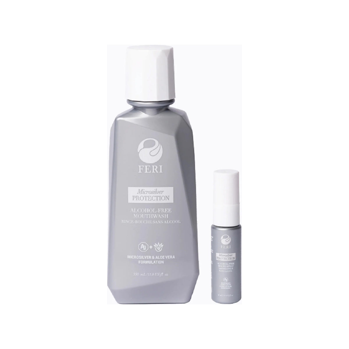 Microsilver Mouthwash & Mouth Spray Set — 2 Pieces
