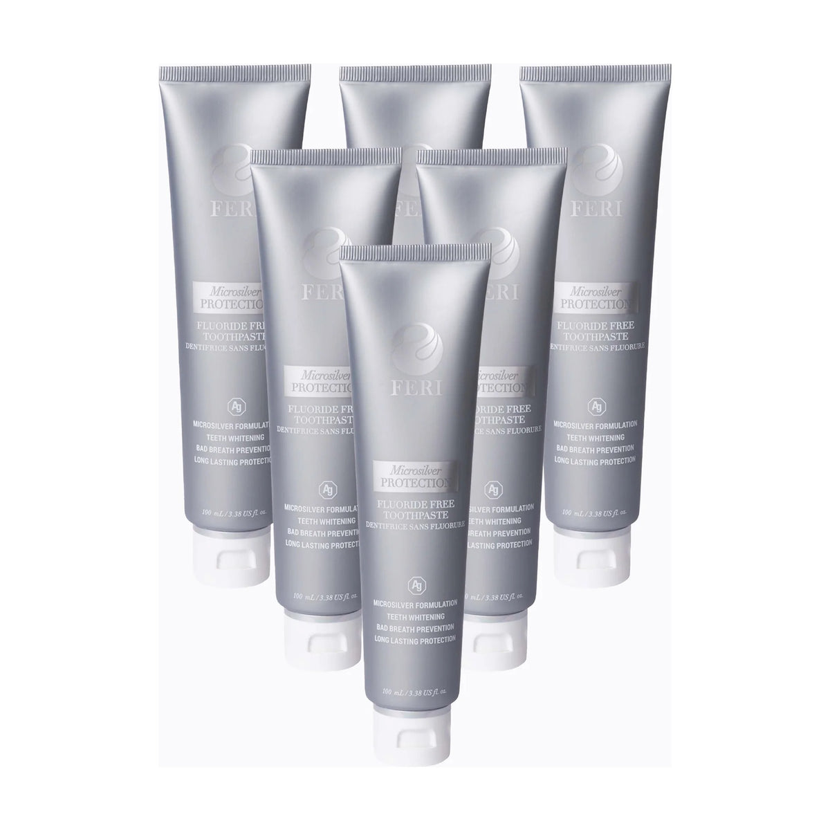 Microsilver Protection Toothpaste — 6 Tubes