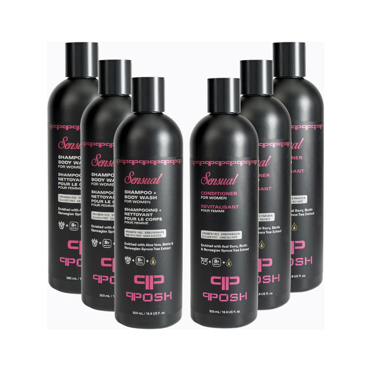 Sensual Set — Family Pack (6 Bottles)